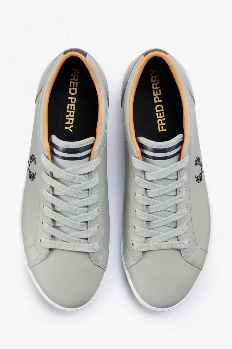 Zapatos Fred Perry Baseline Hombre Azul Marino | MXCVG37756