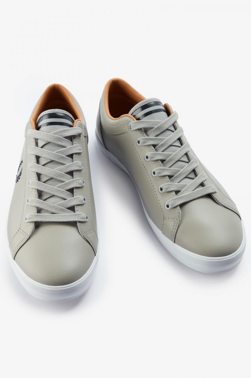 Zapatos Fred Perry Baseline Hombre Azul Marino | MXCVG37756