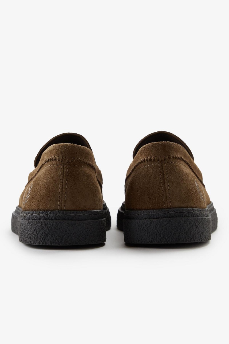 Zapatos Fred Perry Dawson Loafer Hombre Shaded Stone | MXZPD34342