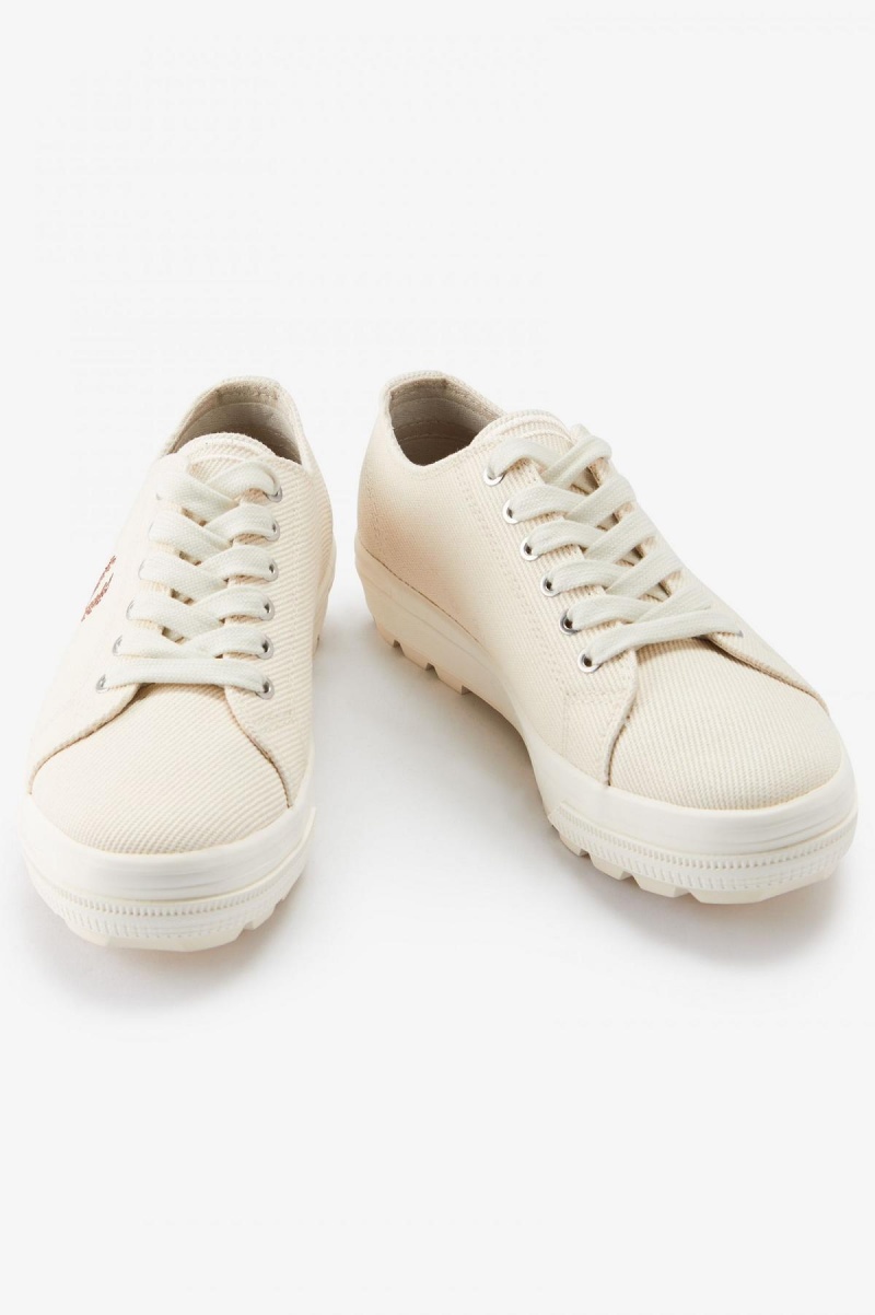 Zapatos Fred Perry Newstead Mujer Marrom | DMXKV31569