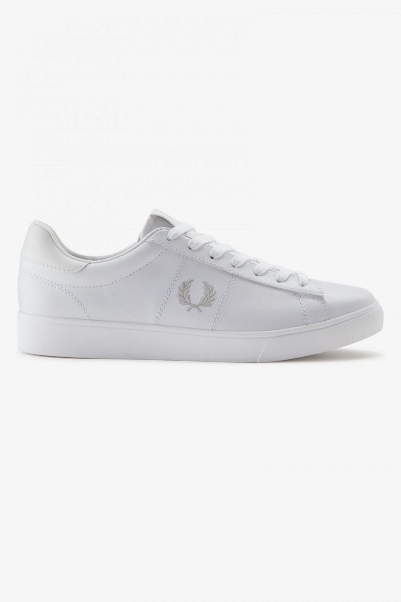 Zapatos Fred Perry Spencer Hombre Blancos | PMXQX11636