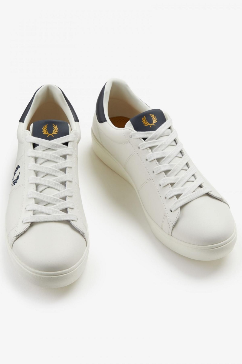 Zapatos Fred Perry Spencer Mujer Porcelain | MXEGJ42583